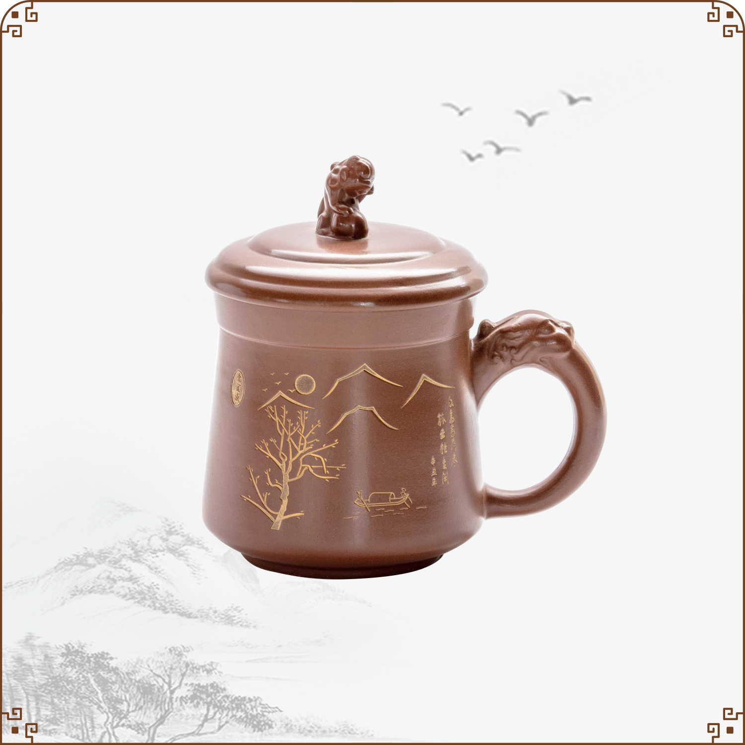 【康宜盛】生态功能水杯祥龙杯