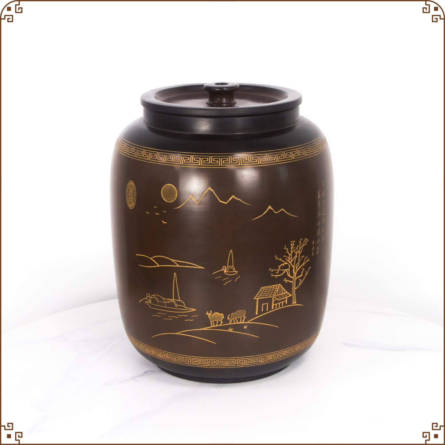 【康宜盛】生态功能养水缸抽水款-渐变色